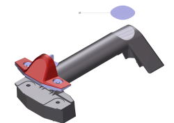 KÄRCHER Professional Ersatzteile Sauger DD-WMS 100 EU 1.145-700.0 Griff kpl.