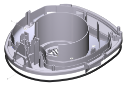 KÄRCHER Professional Ersatzteile Sauger TSS 12 COMPACT EU 1.355-154.0 Gehaeuse kpl.