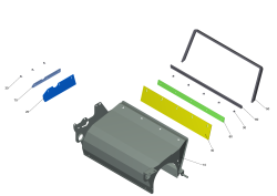 KÄRCHER Professional Ersatzteile Kehrmaschinen KM 85/50 W Bp Pack 0 Kehrwalzenkasten kpl.