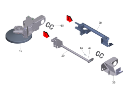 KÄRCHER Professional Ersatzteile Kehrmaschinen KM 85/50 W Bp Pack 0 Seitenbesen kpl.