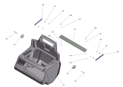 KÄRCHER Professional Ersatzteile Kehrmaschinen KM 85/50 W Bp Pack 0 Kehrbehaelter kpl.