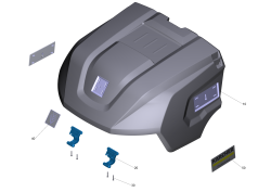 KÄRCHER Professional Ersatzteile Kehrmaschinen KM 85/50 W Bp Pack 0 Haube kpl.