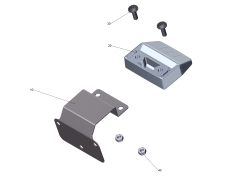 KÄRCHER Professional Ersatzteile Kehrmaschinen KM 85/50 W Bp Pack 0 Verschluss Kehrbehaelter kpl.