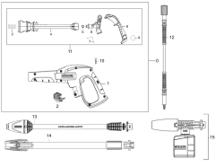 KÄRCHER Professional Ersatzteile Hochdruckreiniger Kaltwasser HD 555 9.398-380.0 Zubehoer