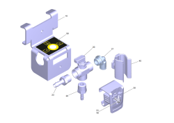 KÄRCHER Professional Ersatzteile Bodenreiniger B 150 R Bp Pack Dose+240AhGel+D90 1.246-034.0 Kugelhahn kpl.