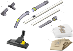 KÄRCHER Professional Ersatzteile Sauger T 7/1 eco!efficiency EU 1.527-145.0 Zubehoer