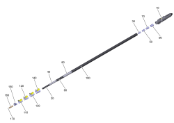 KÄRCHER Professional Ersatzteile Hochdruckreiniger Heisswasser Antrieb Buersten Walze 4.762-584.0 Teleskop Lanze Hybrid 7 m