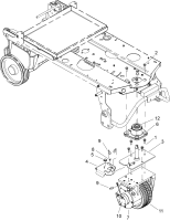 KÄRCHER Professional Ersatzteile Bodenreiniger Chariot CS26 Entire Family BOM 0.223-239.0 Drive Mounting