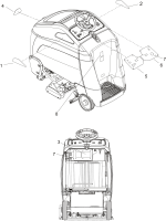 KÄRCHER Professional Ersatzteile Bodenreiniger PROD ASSEMBLY MACHINES 1.008-132.0 DECALS