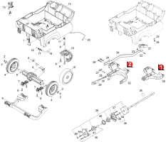 KÄRCHER Professional Ersatzteile Bodenreiniger B 40 W Bp 9.398-669.0 Chassis