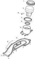 KÄRCHER Professional Ersatzteile Bodenreiniger B 40 W Bp 9.398-669.0 Turbine
