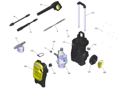 KÄRCHER Ersatzteile Hochdruckreiniger K 5 Compact FJ 6 Set *EU 1.630-761.0-A K 5 Compact FJ 6 Set *EU