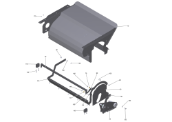 KÄRCHER Professional Ersatzteile Kehrmaschinen KM 100/120 R Bp Pack 4SB Kehrwalzenkasten 1.280-173.0