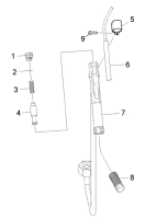 KÄRCHER Professional Ersatzteile Hochdruckreiniger Heisswasser HOCHDRUCKREINIGER HDS 8/15 S 440V 60Hz 1.694-031.0 Rohrleitung Brennstoff