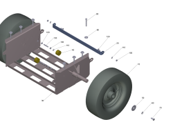 KÄRCHER Professional Ersatzteile Kehrmaschinen KM 90/60 R Bp Pack Baugruppe Batteriekasten kpl. KM 90/60 R 1.047-312.0