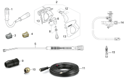 KÄRCHER Professional Ersatzteile Hochdruckreiniger Heisswasser HD 14/13-4 RAMP 380V - 60HZ 9.398-429.0 Zubehoer
