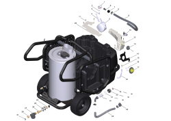 KÄRCHER Professional Ersatzteile Hochdruckreiniger Heisswasser HDS 4.0/20-4 Ec 1.109-159.0 Schlaeuche