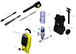 KÄRCHER Ersatzteile Hochdruckreiniger K 4 Compact UM *EU 1.679-400.0-A K 4 Compact UM *EU