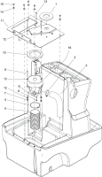 KÄRCHER Professional Ersatzteile Bodenreiniger AP 100/50 M-CA Vacuum 1.007-080.0