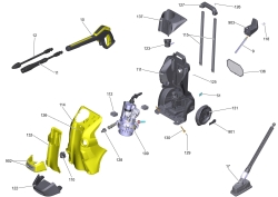 KÄRCHER Ersatzteile Hochdruckreiniger K 4 Power Control Stairs *EU 1.324-042.0-A K 4 Power Control Stairs *EU
