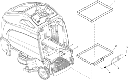 KÄRCHER Professional Ersatzteile Bodenreiniger Chariot CS26 Entire Family BOM 0.223-239.0 Battery Tray
