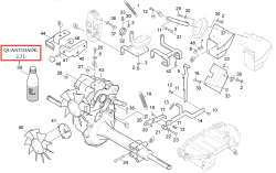 KÄRCHER Professional Ersatzteile Kehrmaschinen KM 100/100 RD  Getriebeachse 9.398-164.0