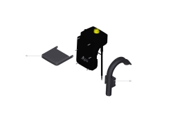 KÄRCHER Ersatzteile Pumpe BP 2.000-18 BARREL *INT 1.645-475.0 Halterung Fasswand Akku