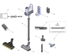 KÄRCHER Ersatzteile Trockensauger VC 6 Cordless Premium ourFamily 1.198-680.0 VC 6 Cordless Premium ourFamily