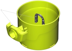 KÄRCHER Ersatzteile Nasstrockensauger KWD 1 V-12/2/18 (BY-)*EU 1.628-400.0 Behaelter Kunststoff fuer Ersatz 12L YYB-