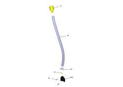 KÄRCHER Professional Ersatzteile Bodenreiniger B 50 W Bp Pack 115Ah+D51 1.533-238.0 Frischwasser Ablass kpl.