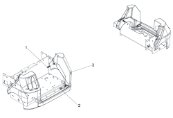 KÄRCHER Professional Ersatzteile Sauger CHARIOT 4 CV 60/1 OBC 1.012-101.0 BUMPER REAR