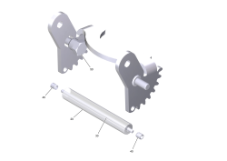 KÄRCHER Professional Ersatzteile Bodenreiniger KIRA B 50 1.533-001.0 Klappe Schlauchklemme oben