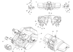 KÄRCHER Professional Ersatzteile Sauger Kira CV 60/1 RS Autonomy 24” OBC Li-ion 1.012-106.0 SENSOR COVERS AUTONOMOUS