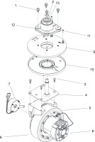 KÄRCHER Professional Ersatzteile Sauger CHARIOT 4 CV 60/1 OBC 1.012-101.0 FRONT DRIVE DELUXE