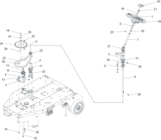 KÄRCHER Professional Ersatzteile Sauger CHARIOT 4 CV 60/1 OBC 1.012-101.0 STEERING DELUXE