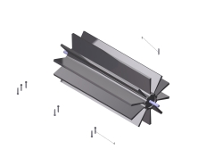 KÄRCHER Ersatzteile Kehrmaschine ProKM 400 1.517-152.0 Kehrwalze kpl.