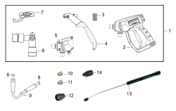 KÄRCHER Professional Ersatzteile Hochdruckreiniger Kaltwasser LAVADORA A.P. HD 12/15 S 220V 60 Hz 1.686-011.0 Zubehoer