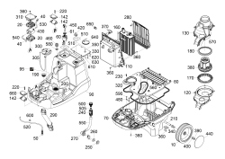 KÄRCHER Professional Ersatzteile Bodenreiniger BD 38/12 ohne Akku C EU 1.783-436.0 Chassis kpl. BD 38/12 C