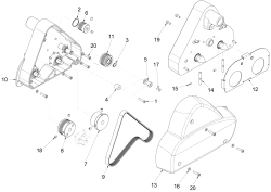 KÄRCHER Professional Ersatzteile Sauger CV 60/2 RS Bp Pack 1.011-028.0 Antrieb Bodenkopf