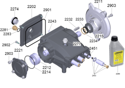 KÄRCHER Professional Ersatzteile Hochdruckreiniger Kaltwasser HD 10/25-4 S Classic 1.367-402.0 Kurbelgehaeuse kpl. ET2 1000L/H