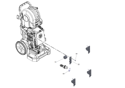 KÄRCHER Professional Ersatzteile Hochdruckreiniger Kaltwasser HD 13/18-4 SXA Plus 1.286-957.0 Befestigungsmaterial Pumpensatz