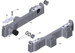 KÄRCHER Professional Ersatzteile Hochdruckreiniger Heisswasser HDS 13/20-4 SXA EU-I 1.071-936.0 Pumpe Montage Baugruppe HDS-M/S Next