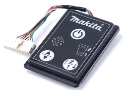 Makita Ersatzteile Akku-Schubkarre DCU180 Schalterplatte komplett