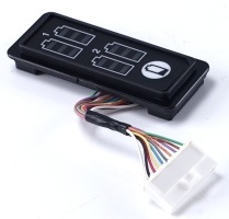 Makita Ersatzteile Akku-Rasenmäher DLM537 Anzeigeschaltung komplett