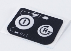 Makita Ersatzteile Akku-Heckenschere DUH751 Hinweisschild schalter