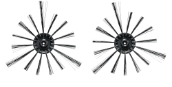 Makita Zubehör Seitenbürsten-Set