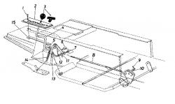 Ersatzteile Novotrac Rasentraktoren NOVO SUPER 110 SL Typ: 135-6821 (1985) Schalthebel