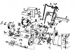 Ersatzteile Golf Elektrovertikutierer 140 VE Typ: 02699.05  (1985) Grundgerät