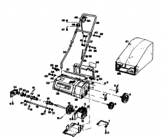 Ersatzteile Golf Elektrovertikutierer 132 VE Typ: 02890.01 (1985) Grundgerät