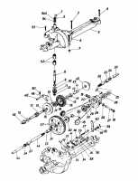 Ersatzteile Novotrac Rasentraktoren NOVOTRAC 111 Typ: 136-6991  (1986) Getriebe